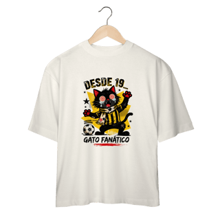Nome do produto Camiseta Torcedor Possuído - Gato Fanático Futebol Retrô