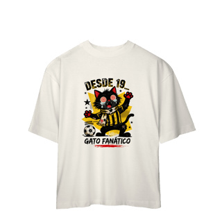 Nome do produto Camiseta Torcedor Possuído - Gato Fanático Futebol Retrô