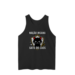 Nome do produto Camiseta Nação Insana Gato do Caos Meme Streetwear
