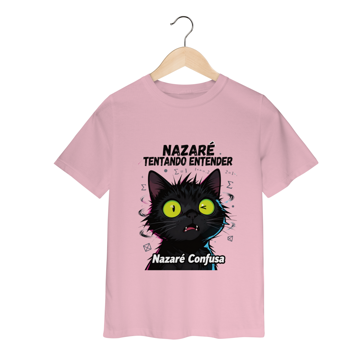 Nome do produto: Classic Infantil - NAZARÉ TENTANDO ENTENDER - GATO PRETO CONFUSO