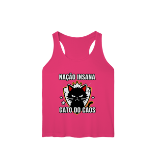 Nome do produto Camiseta Nação Insana Gato do Caos Meme Streetwear