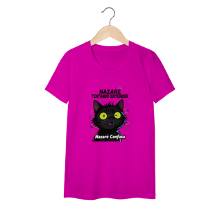 Nome do produto Baby Classic - NAZARÉ TENTANDO ENTENDER - GATO PRETO CONFUSO