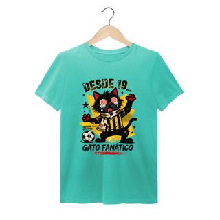 Nome do produto Camiseta Torcedor Possuído - Gato Fanático Futebol Retrô