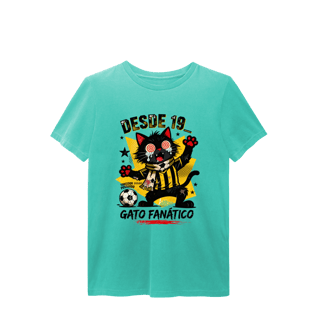 Nome do produto Camiseta Torcedor Possuído - Gato Fanático Futebol Retrô
