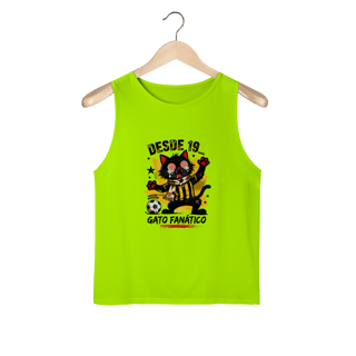 Camiseta Torcedor Possuído - Gato Fanático Futebol Retrô