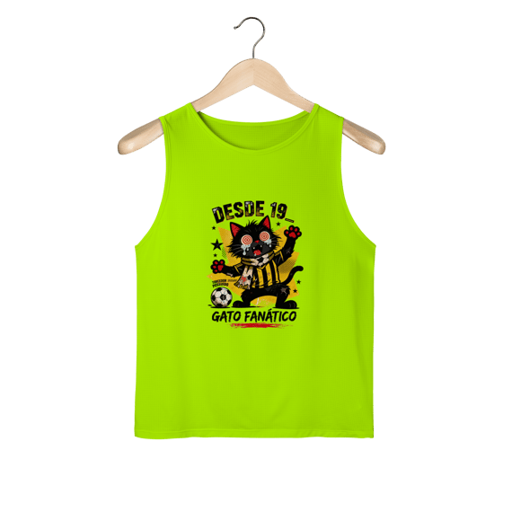 Camiseta Torcedor Possuído - Gato Fanático Futebol Retrô