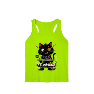 Nome do produto Camiseta Calopsung Gato Tech Pirado - Meme Tecnologia