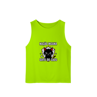 Nome do produto Camiseta Nação Insana Gato do Caos Meme Streetwear