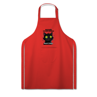 Nome do produto Avental Brim - NAZARÉ TENTANDO ENTENDER - GATO PRETO CONFUSO