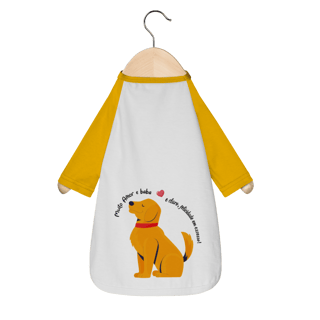 Nome do produto Golden Amor em Forma de Cachorro