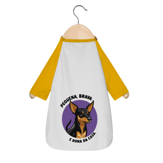 Nome do produto Pinscher Menina: Pequena, brava e dona da casa