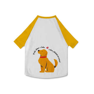 Nome do produto Golden Amor em Forma de Cachorro