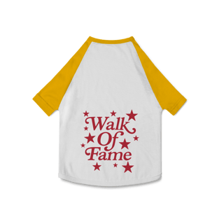 Nome do produto Roupa pet - WALK OF FAME