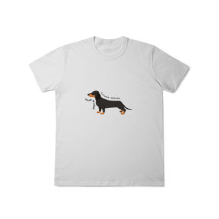 Nome do produto Dachshund- Formato salsicha, atitude pitbull