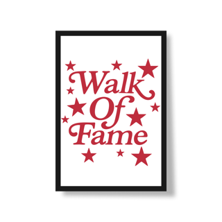 Poster Walk Of Fame