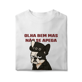 Nome do produto Olha bem… mas não se apega - Oversized