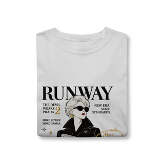 Nome do produto RUNWAY — More Power Tee