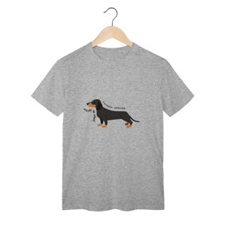 Nome do produto Dachshund- Formato salsicha, atitude pitbull