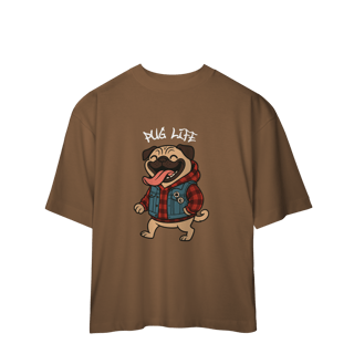 Nome do produto Pug Life Descolado - Oversized