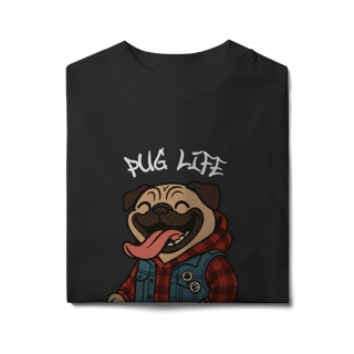 Nome do produto Pug Life Descolado - Oversized