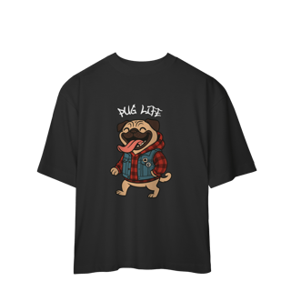 Nome do produto Pug Life Descolado - Oversized