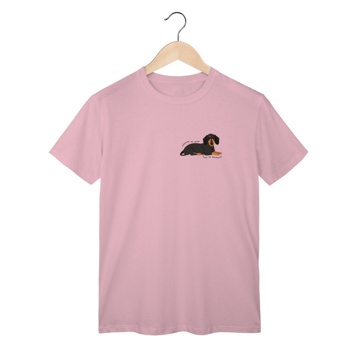 Nome do produto: Dachshund Pequeno- Comprido no corpo e curto na paciência