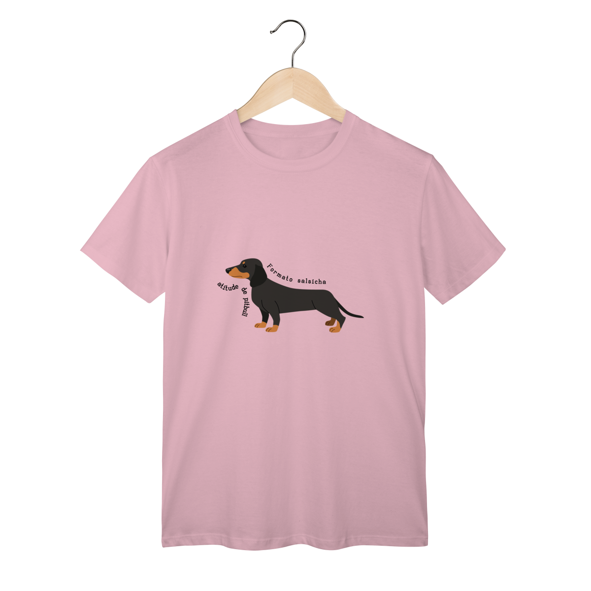 Nome do produto: Dachshund- Formato salsicha, atitude pitbull