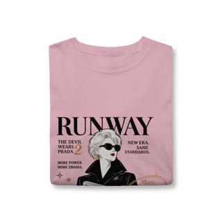 Nome do produto RUNWAY — More Power Tee