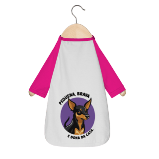 Nome do produto Pinscher Menina: Pequena, brava e dona da casa