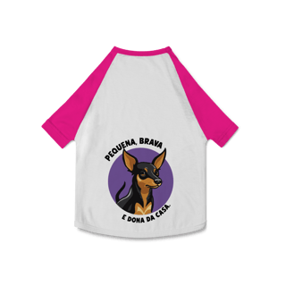 Nome do produto Pinscher Menina: Pequena, brava e dona da casa