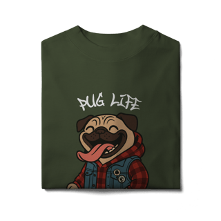 Nome do produto Pug Life Descolado - Oversized