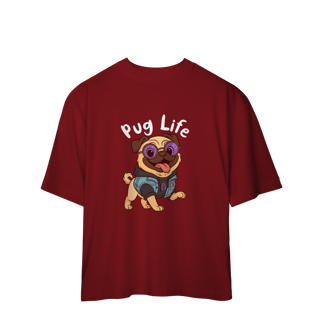 Nome do produto Pug Life - Oversized