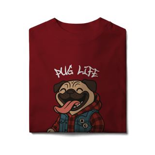 Nome do produto Pug Life Descolado - Oversized