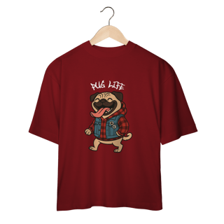 Nome do produto Pug Life Descolado - Oversized