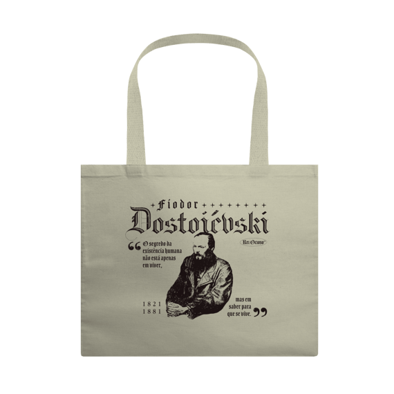 Ecobag Dostoievski - Recipiente de Ideias