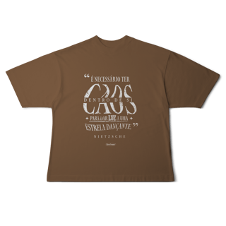 Nome do produtoCamiseta Caos Nietzsche Oversized
