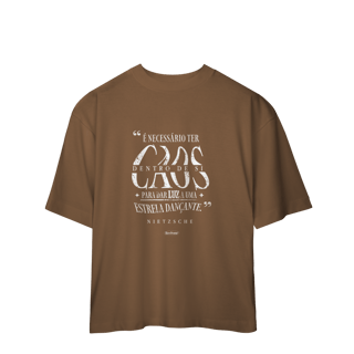 Nome do produtoCamiseta Caos Nietzsche Oversized