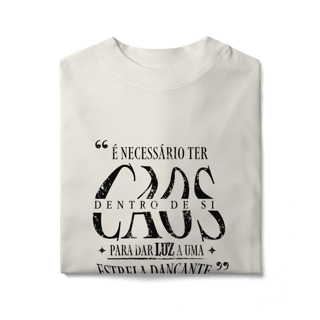 Nome do produtoCamiseta Caos Nietzsche Oversized