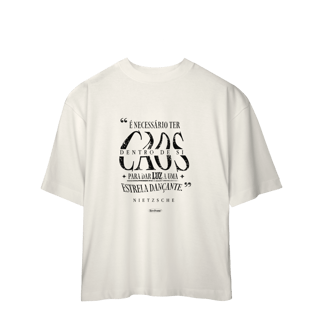 Nome do produtoCamiseta Caos Nietzsche Oversized