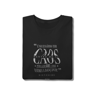 Nome do produtoNietzsche Caos T-shirt Clássica