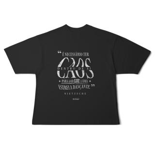 Nome do produtoCamiseta Caos Nietzsche Oversized