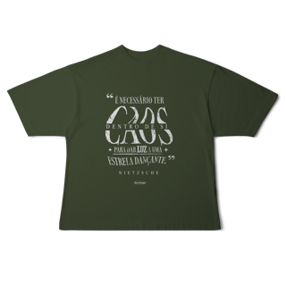 Nome do produtoCamiseta Caos Nietzsche Oversized