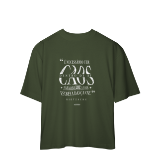 Nome do produtoCamiseta Caos Nietzsche Oversized