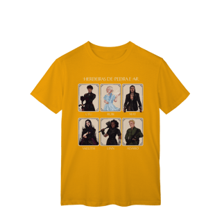 Nome do produto Camiseta Personagens - Herdeiras de Pedra e Ar (CLASSIC)