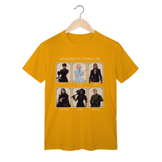 Nome do produto Camiseta Personagens - Herdeiras de Pedra e Ar (CLASSIC)