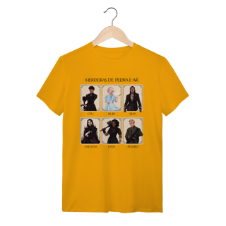 Nome do produto Camiseta Personagens - Herdeiras de Pedra e Ar (QUALITY)