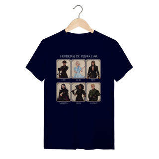 Nome do produto Camiseta Personagens - Herdeiras de Pedra e Ar (QUALITY)
