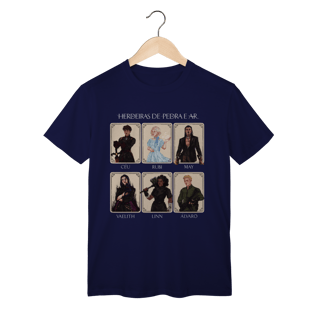 Nome do produto Camiseta Personagens - Herdeiras de Pedra e Ar (CLASSIC)