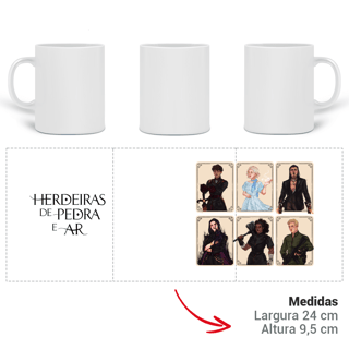 Nome do produto Caneca Herdeiras de Pedra e Ar