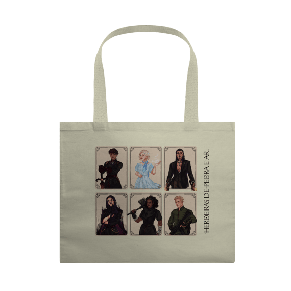 Ecobag Personagens - Herdeiras de Pedra e Ar